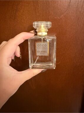 Coco Mademoiselle Chanel empty perfume bottle. 1.7 fl
